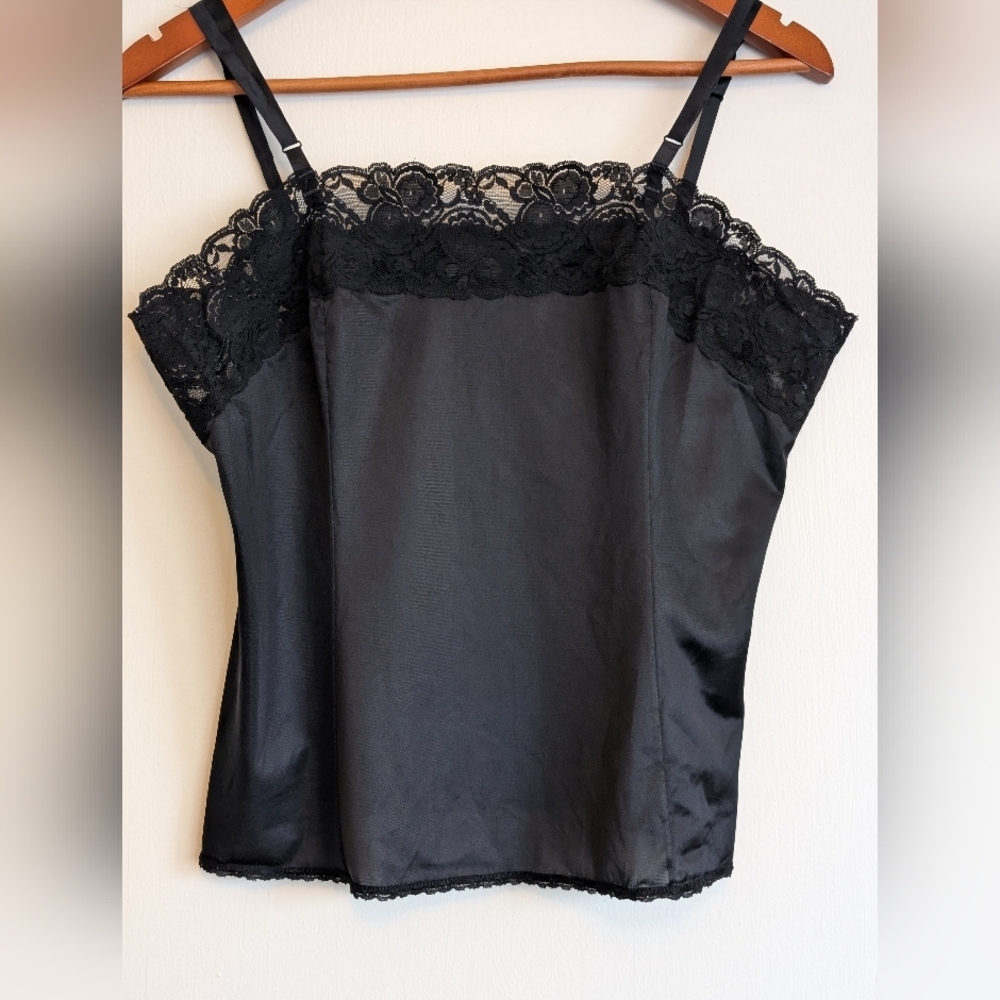 Reitmans Black Lace Cami